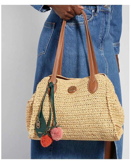 Dune Metallic Devotedly Shopper Bag