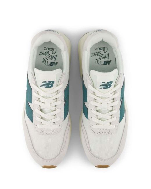 New Balance Gray 370 Trainers