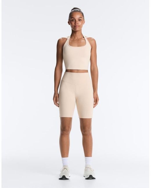 Oysho Natural Evermove 20cm Shorts