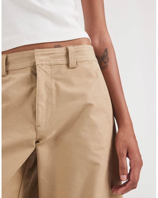 ONLY Natural Barrel Trousers