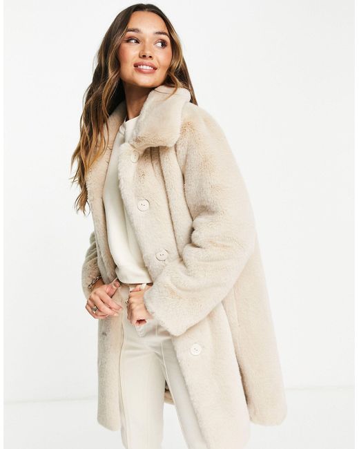 mid length shearling coat