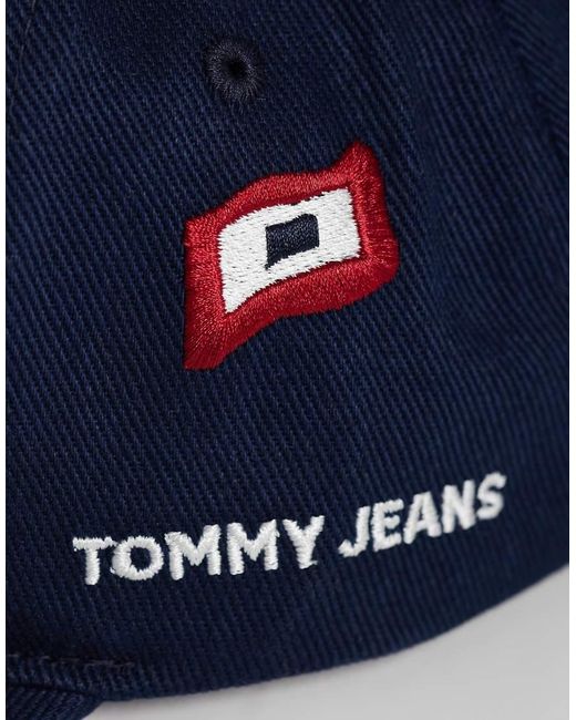 Tommy Hilfiger Blue Nautical Flag Logo Cap