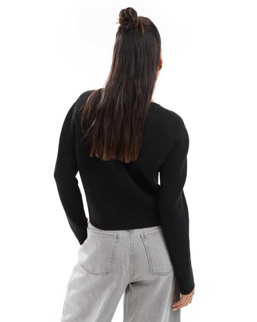 Stradivarius Black Cardigan