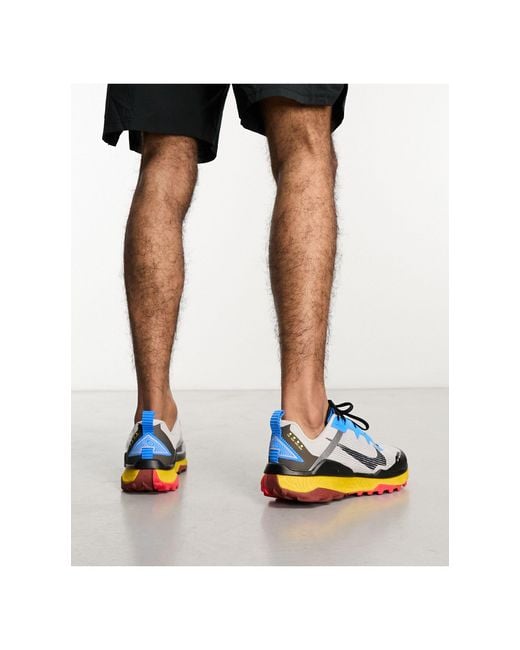 React wildhorse 8 - sneakers grigie di Nike in Blue da Uomo