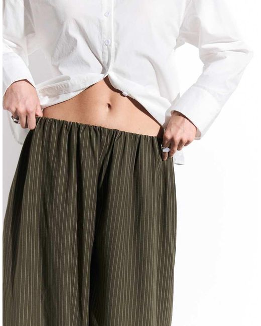 Muse Assembly White Balloon Eva Pants