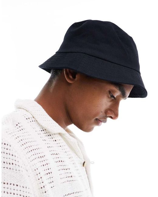 ASOS Bucket Hat in Blue for Men Lyst UK