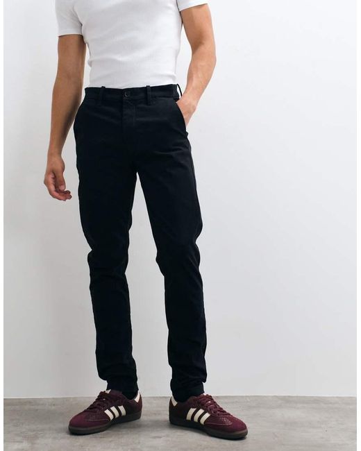ASOS Black Skinny Chinos for men