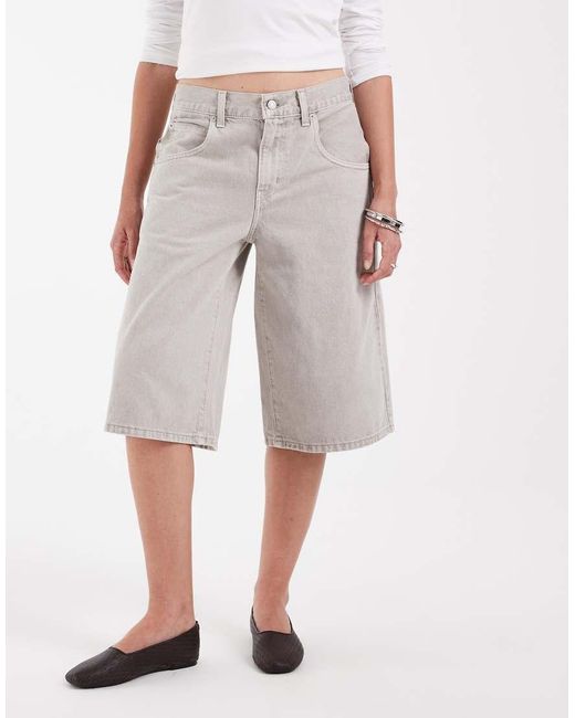 Levi's Gray Super baggy Denim Jort