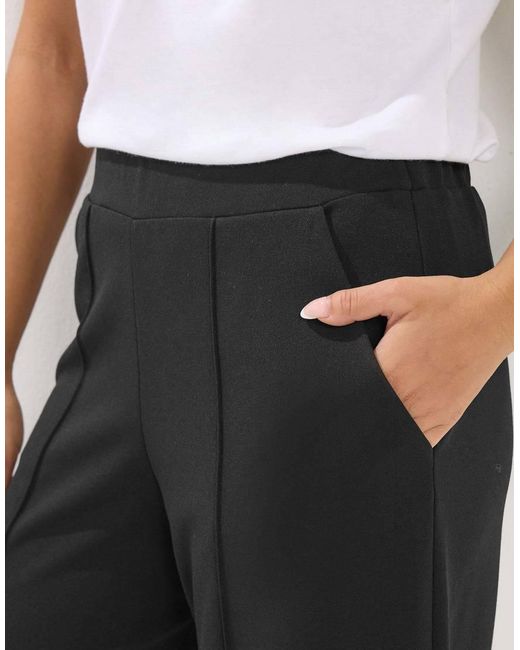 PixieGirl White Petite Pintuck Trousers