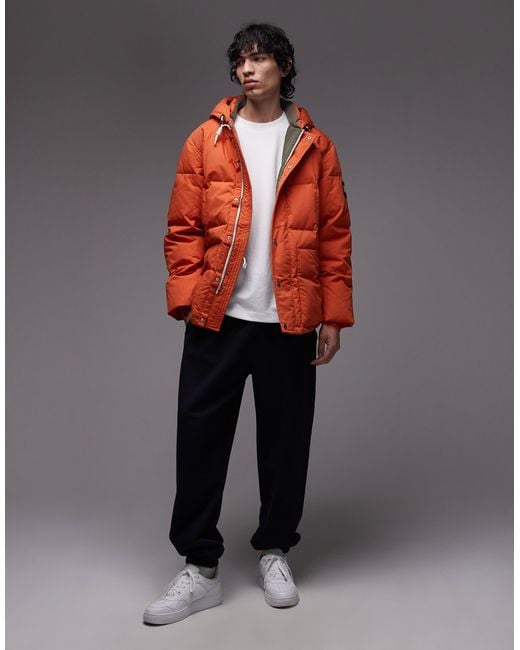 Tommy Hilfiger Red Square Baffle Down Parka for men