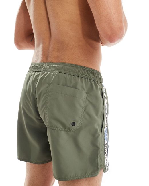 Bodywear - short Emporio Armani pour homme en coloris Green
