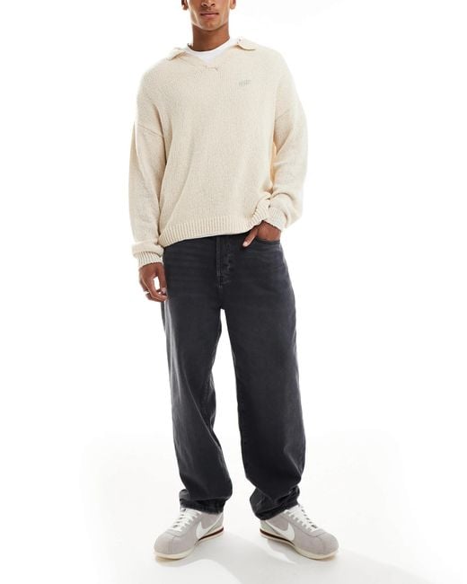 Only & Sons Blue Fade Loose Fit Jeans for men