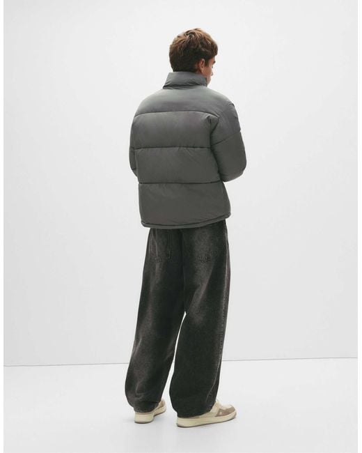 Pull&Bear – stwd – steppjacke in Gray für Herren