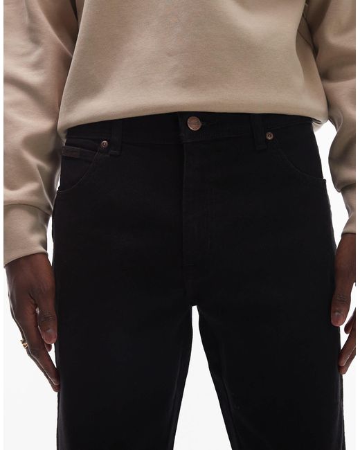 Wrangler – texas – straight fit jeans in Natural für Herren