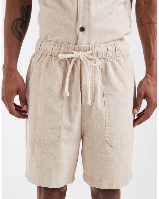 Lee Jeans Natural Utility Shorts Co-Ord for men