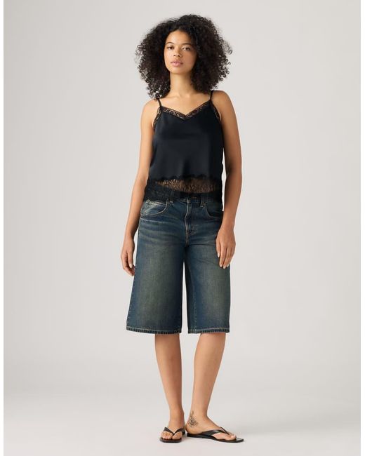 Levi's Blue Super Baggy Jort