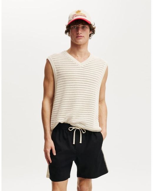 Cotton On Natural Easy Short for men