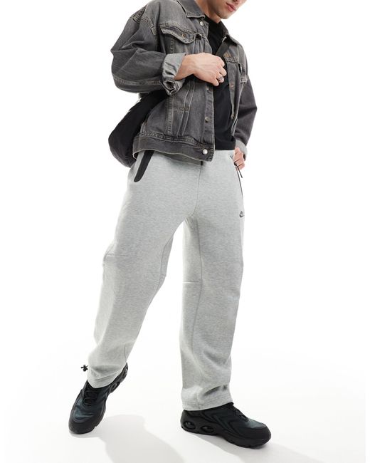Joggers es sueltos con cordón ajustable Nike de hombre de color Gray