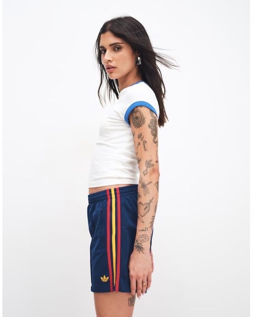 Adidas Originals Blue Firebird Shorts