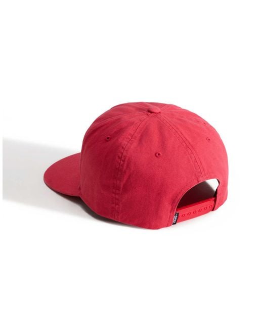 Vans Red – classic – snapback-kappe