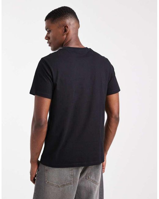 ASOS Black Essentials 2 Pack Regular Fit T-shirts for men