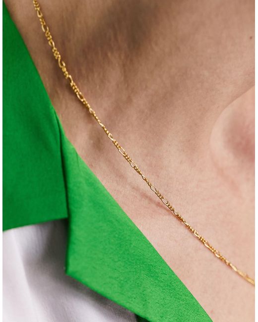 ASOS Necklace With Guardian Angel Pendant in Green for Men Lyst