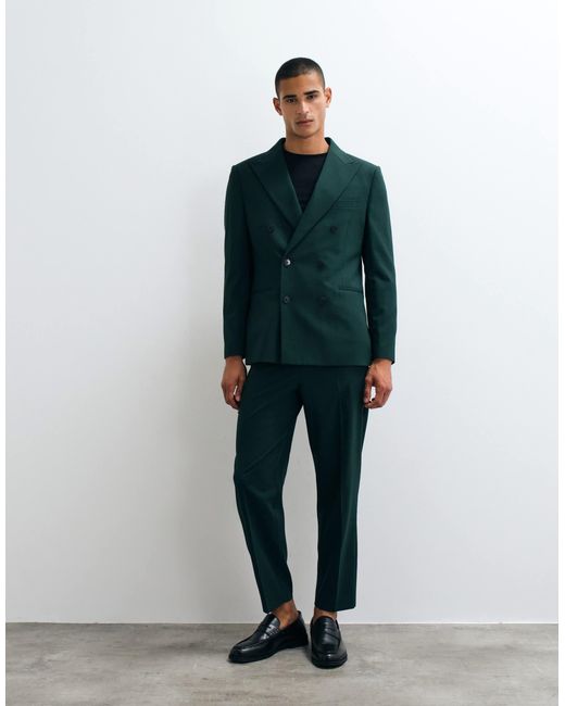Blazer ASOS pour homme en coloris Green