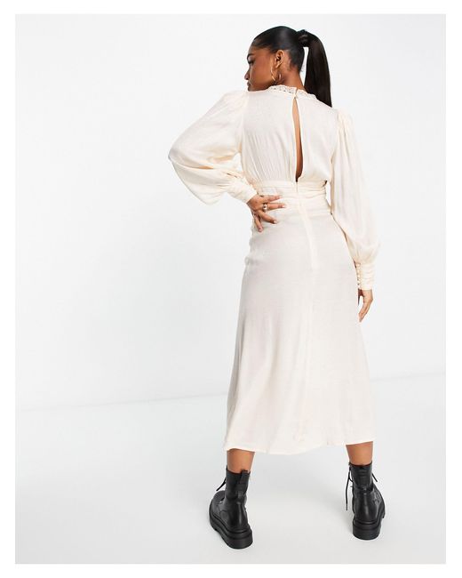 Miss selfridge cheap satin dress