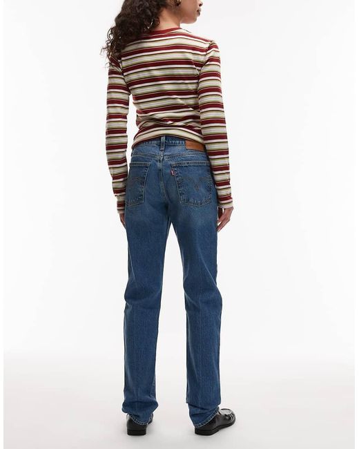 Levi's Blue Wedgie Slim Jeans