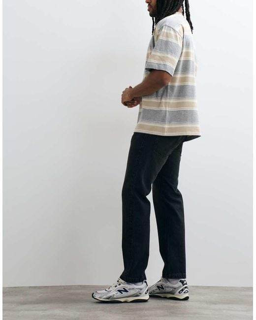 Jack & Jones Gray Chris Straight Jeans for men