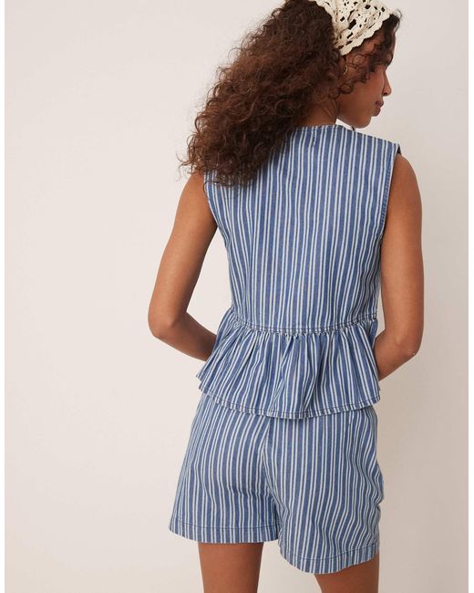 Threadbare Blue – jeans-shorts