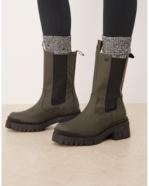 Barbour Black Sidneigh Chelsea Boot