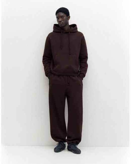 Pull&Bear Baggy Joggers in het Brown voor heren
