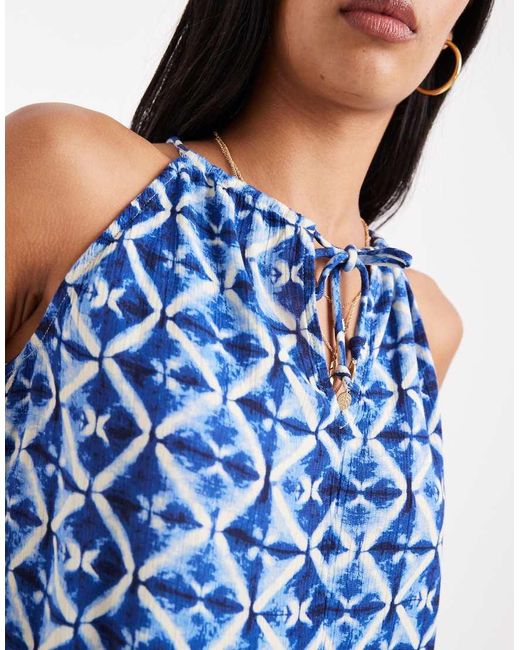 Superdry Blue Beach Cami Top
