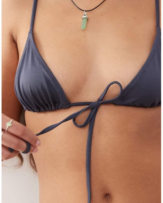 Weekday Brown Bikini Top