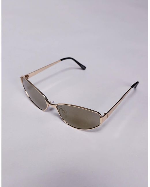 ALDO Black Enabedanten Metal Racer Sunglasses
