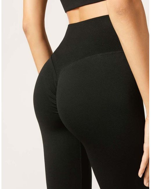 Calzedonia Black Scrunch Leggings