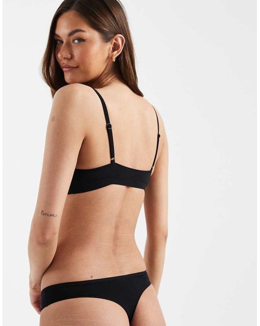 ONLY Black Thong
