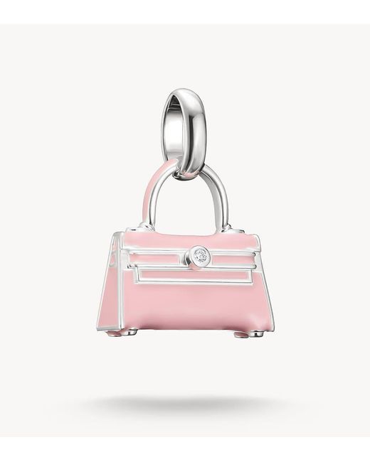 Thomas Sabo Pink Charm Pendant Handbag Connect