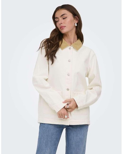 ONLY Natural Denim Jacket