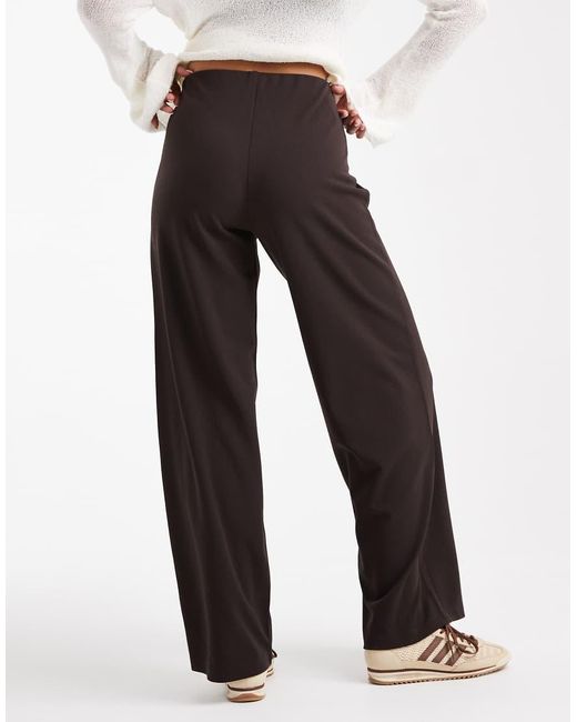 Vero Moda White Loose Pull On Trousers