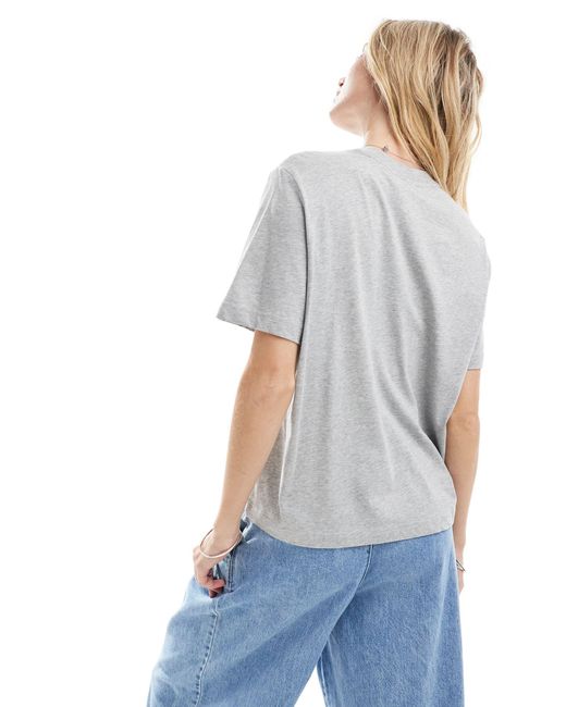 & Other Stories Gray Relaxed Short Sleeve T-shirt
