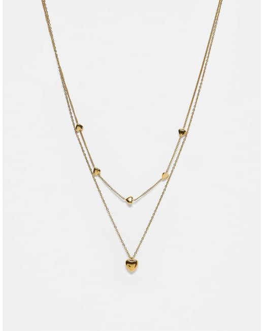 Collana di ASOS in Metallic
