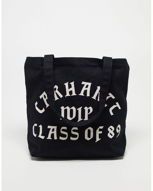 Carhartt Black Class Of 89 Tote Bag