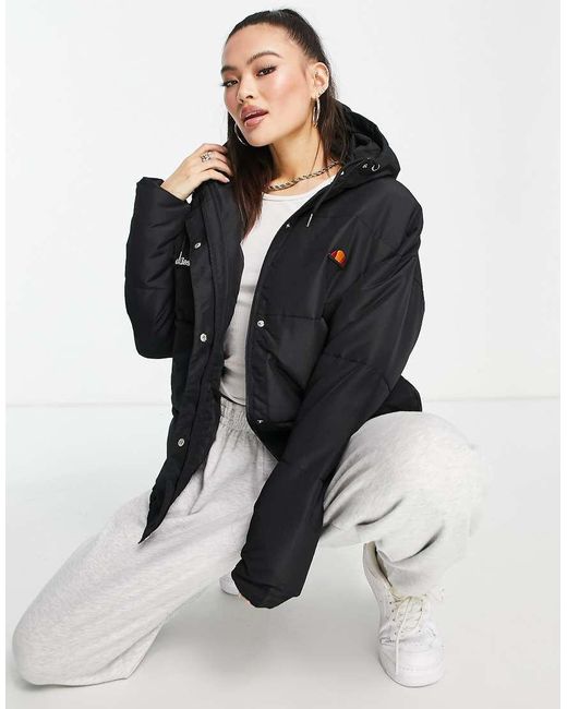Ellesse Black Puffer Jacket