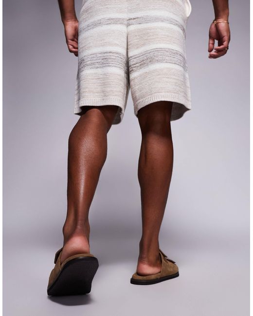 ASOS Brown Two Strap Sandals for men