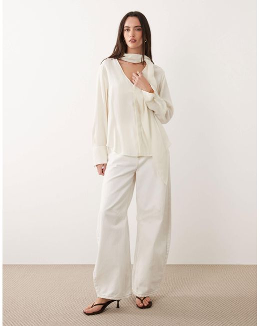 Mango Natural – bluse