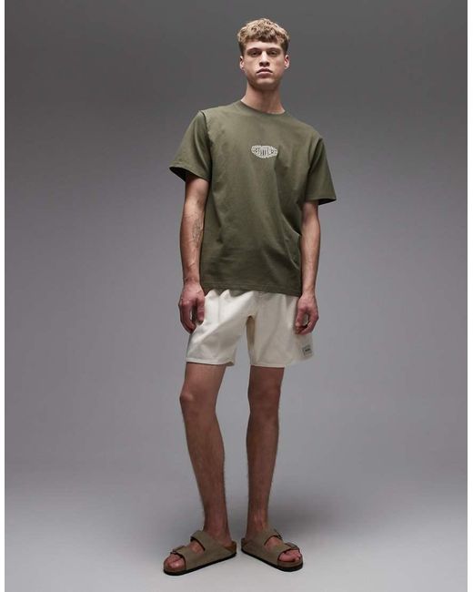 Rhythm Green Classic Cord Jam Short for men