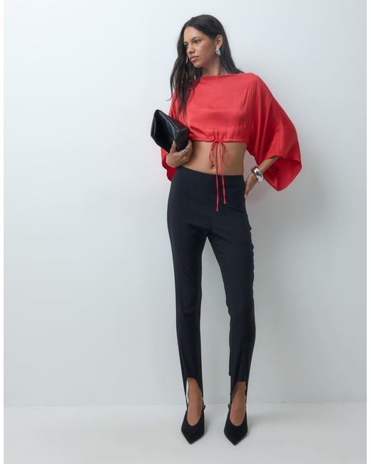 ASOS Red Cape Top