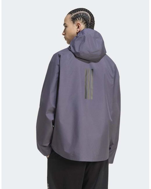 Adidas Originals Blue Essentials Packable Insulated Jacket for men